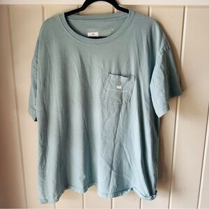 Southern Marsh Sky Blue Short Sleeve Tee, Size 2XL